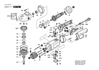 BOSCH Schaftschraube | Ersatzteile f�r Bohrmaschine, GSR 8-6 KE - 2603435017