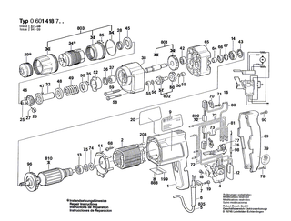 BOSCH Schaftschraube | Ersatzteile f�r Bohrmaschine, GSR 8-6 KE - 2603435017