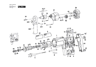 BOSCH Schaftschraube | Ersatzteile f�r Bohrmaschine, GSR 8-6 KE - 2603435017
