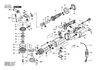 BOSCH Schaftschraube | Ersatzteile f�r Bohrmaschine, GSR 8-6 KE - 2603435017
