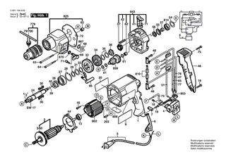 BOSCH Schaftschraube | Ersatzteile f�r GSB 22-2 RE, GSB 22-2 RCE - 2603435070