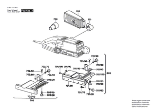 BOSCH Fl�gelschraube M 6x16 MM | Ersatzteile f�r GHO 26-82, GHO 40-82 C - 2603480003