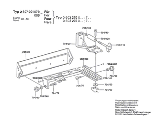 BOSCH Fl�gelschraube | Ersatzteile f�r Breitenanschlag, Parallelanschlag - 2603480004