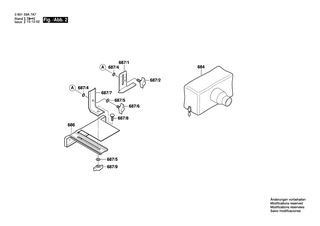 BOSCH Fl�gelschraube | Ersatzteile f�r GBM 13 HRE, GHO 40-82 C - 2603480006