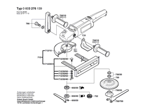 BOSCH L�fter | Ersatzteile f�r PWS 14-180 | 1606610126