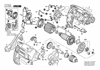 BOSCH Anker 220-240V | Ersatzteile f�r PSB 650 RA -...