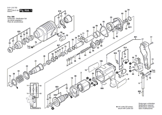 BOSCH Polschuh 240V | Ersatzteile f�r GSB 16 RE - 2604220430