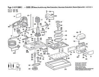 BOSCH Polschuh 110-120V | Ersatzteile f�r GGS 27 L, 1215 - 2604220443