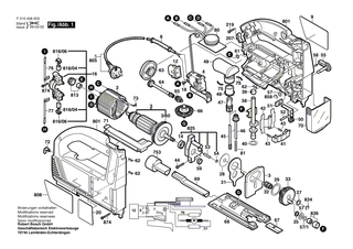 BOSCH Polschuh 230-240V | Ersatzteile f�r PBS 75 E, PBS 75 - 2604220447