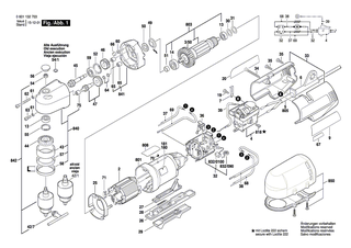 BOSCH Polschuh 220-230V | Ersatzteile f�r GWB 10, GWB 10 RE - 2604220502
