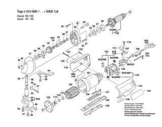 BOSCH Polschuh 220-230V | Ersatzteile f�r GWB 10, GWB 10 RE - 2604220502