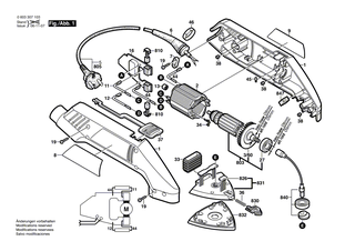 BOSCH Polschuh 230-240V | Ersatzteile f�r PDA 100 A, PDA 10-92 - 2604220518