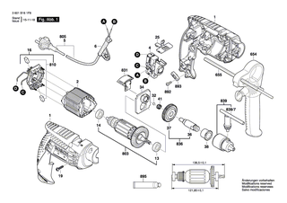 BOSCH Polschuh 230V | Ersatzteile fr GSB 13 RE, GBM 10 RE - 1619P21238