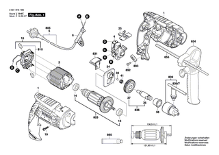 BOSCH Polschuh 230V | Ersatzteile fr GSB 13 RE, GBM 10 RE - 1619P21238