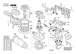 BOSCH Polschuh 220-240V | Ersatzteile f�r GEX 125-150 AVE...
