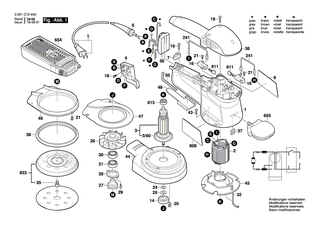 BOSCH B�rstenhalter | Ersatzteile f�r GAH 500 DSR, GAH 500 DSE - 2604337016
