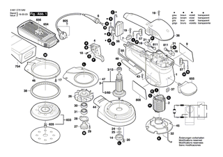 BOSCH B�rstenhalter | Ersatzteile f�r GAH 500 DSR, GAH 500 DSE - 2604337016