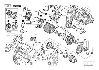 BOSCH B�rstenplatte | Ersatzteile f�r GSB 1800-2, GSB 1800-2 RE - 2604337061