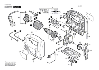 BOSCH B�rstenplatte | Ersatzteile f�r AHS 55-24 S, AHS 400-24 T - 2604337085