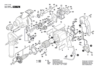 BOSCH B�rstenplatte | Ersatzteile f�r GSB 22-2 RE, GSB 22-2 RCE - 2604337096