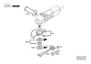 BOSCH T�lle �7,6-�8,2x95 MM | Ersatzteile f�r PWS 7-115 E | 2600703013