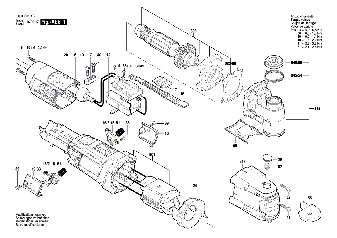 Bosch pmf 190 e схема