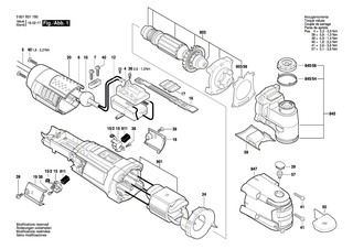 BOSCH B�rstenhalter | Ersatzteile f�r GOP 300 SCE, GOP 40-30 - 2604337120