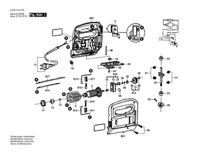 BOSCH Verbindungsleitung L=184 MM WEISS | Ersatzteile f�r CSB 470 RLE, CSB 500-E - 2604448001