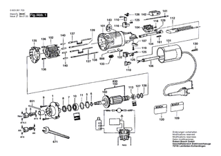 BOSCH Verbindungsleitung L=86MM WEISS | Ersatzteile f�r GGS 27, GNA 3,2 - 2604448044