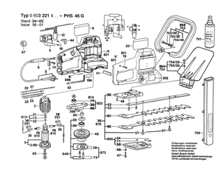 BOSCH Elektr Leitung L=249 MM BLAU | Ersatzteile f�r PHS 560 G, PST 60 PEA - 2604448057
