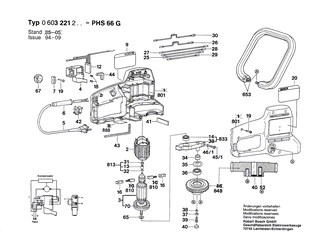 BOSCH Elektr Leitung L=249 MM BLAU | Ersatzteile f�r PHS 560 G, PST 60 PEA - 2604448057
