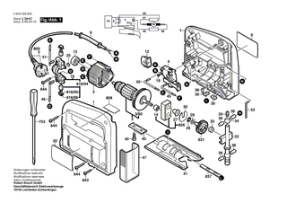 BOSCH Verbindungsleitung L=263MM BLAU | Ersatzteile f�r PST 54 PE, PST 50 PE - 2604448119