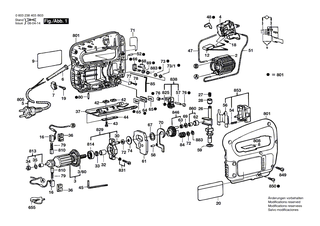 BOSCH Verbindungsleitung L=263MM BLAU | Ersatzteile f�r PST 54 PE, PST 50 PE - 2604448119