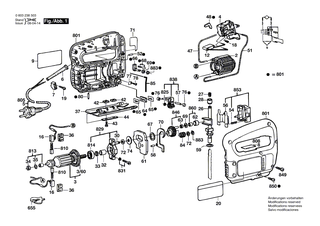 BOSCH Verbindungsleitung L=263MM BLAU | Ersatzteile f�r PST 54 PE, PST 50 PE - 2604448119