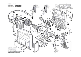 BOSCH Verbindungsleitung L=263MM BLAU | Ersatzteile f�r PST 54 PE, PST 50 PE - 2604448119