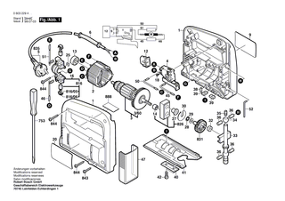 BOSCH Verbindungsleitung L=263MM BLAU | Ersatzteile f�r PST 54 PE, PST 50 PE - 2604448119