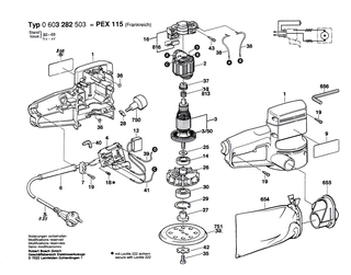 BOSCH Elektr Leitung L=103MM WEISS | Ersatzteile f�r GST 60 PE, GST 80 PE - 2604448140