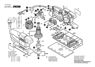 BOSCH Elektr Leitung L=103MM WEISS | Ersatzteile f�r GST 60 PE, GST 80 PE - 2604448140