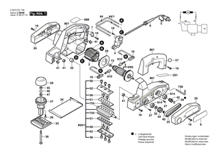 BOSCH Elektr Leitung L = 238 MM WEISS | Ersatzteile f�r GST 60 PB, GST 60 PBE - 2604448160