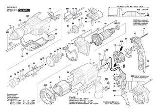 BOSCH Verbindungsleitung 72 mm | Ersatzteile f�r GSB 780-2 RE - 2604448330