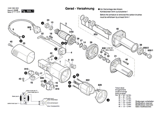 BOSCH Netzanschlussleitung USA/CDN 2,15m 2 x 0,82mm SJ 18/2 | Ersatzteile f�r GWS 850 C - 2604460122