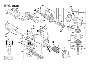 BOSCH Netzanschlussleitung USA/CDN 2,68m 2 x 082mm SJ 18/2 | Ersatzteile f�r GKS 55 - 2604460187