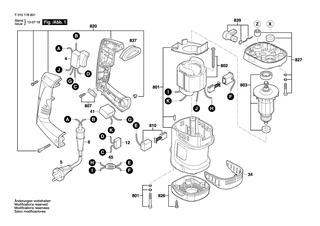 BOSCH Netzanschlussleitung GB 230V 4,15m 2 x 1,0mm H05 RN-F | Ersatzteile f�r 1033, 1036 - 2604460222