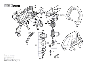 BOSCH Netzanschlussleitung EU 0,46m 2 x 1,0mm H05 VV-F | Ersatzteile f�r ART 23, ART 23 F - 2604460255