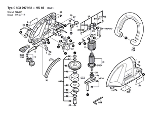 BOSCH Netzanschlussleitung EU 0,46m 2 x 1,0mm H05 VV-F | Ersatzteile f�r ART 23, ART 23 F - 2604460255