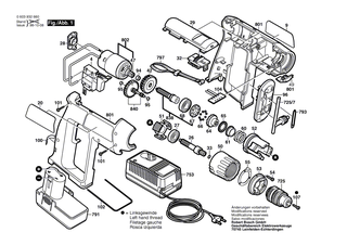 BOSCH Sprengring | Ersatzteile f�r GSB 16 RE, GSR 5-11 TE - 2604601004