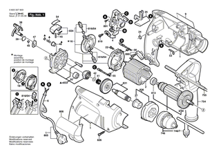 BOSCH Druckfeder | Ersatzteile f�r PSB 13 RE, PSB 550 RE - 2604610047