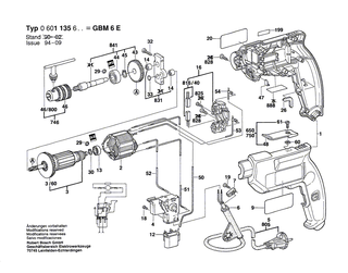 BOSCH Geh�useschale BLAU | Ersatzteile f�r GBM 350, GBM 350 RE - 2605104316
