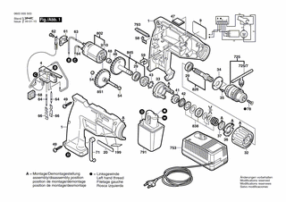 BOSCH Geh�useschale GRUEN | Ersatzteile f�r SR 12 E, SR...