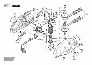 BOSCH Geh�useschale GRUEN | Ersatzteile f�r AHS 4-15 -...